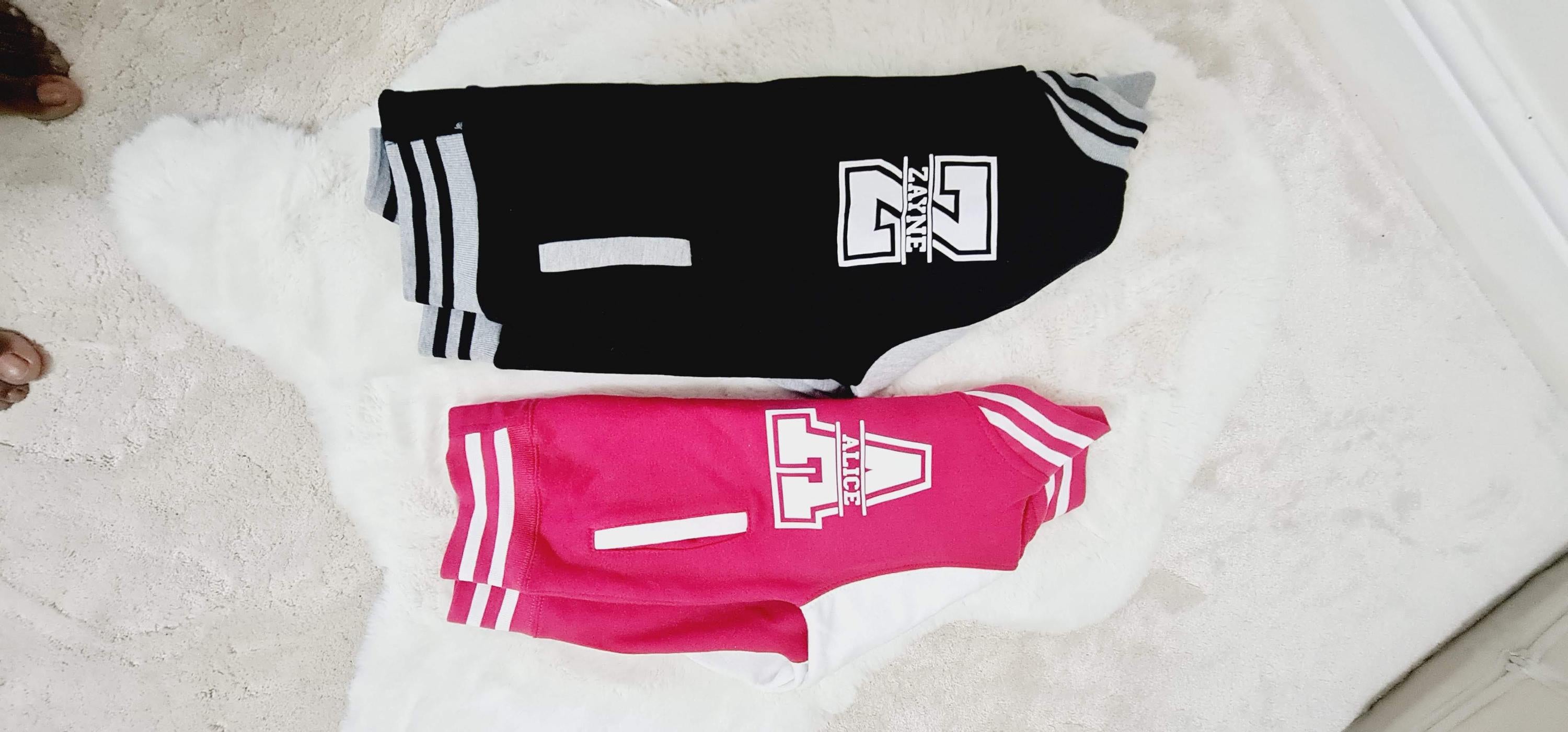 Personalised Kids & Adults Varsity Jacket, Customised Kids Varsity Jacket, Cheerleader Jacket- Baseball Style Jacket -Unisex Kids Jackets