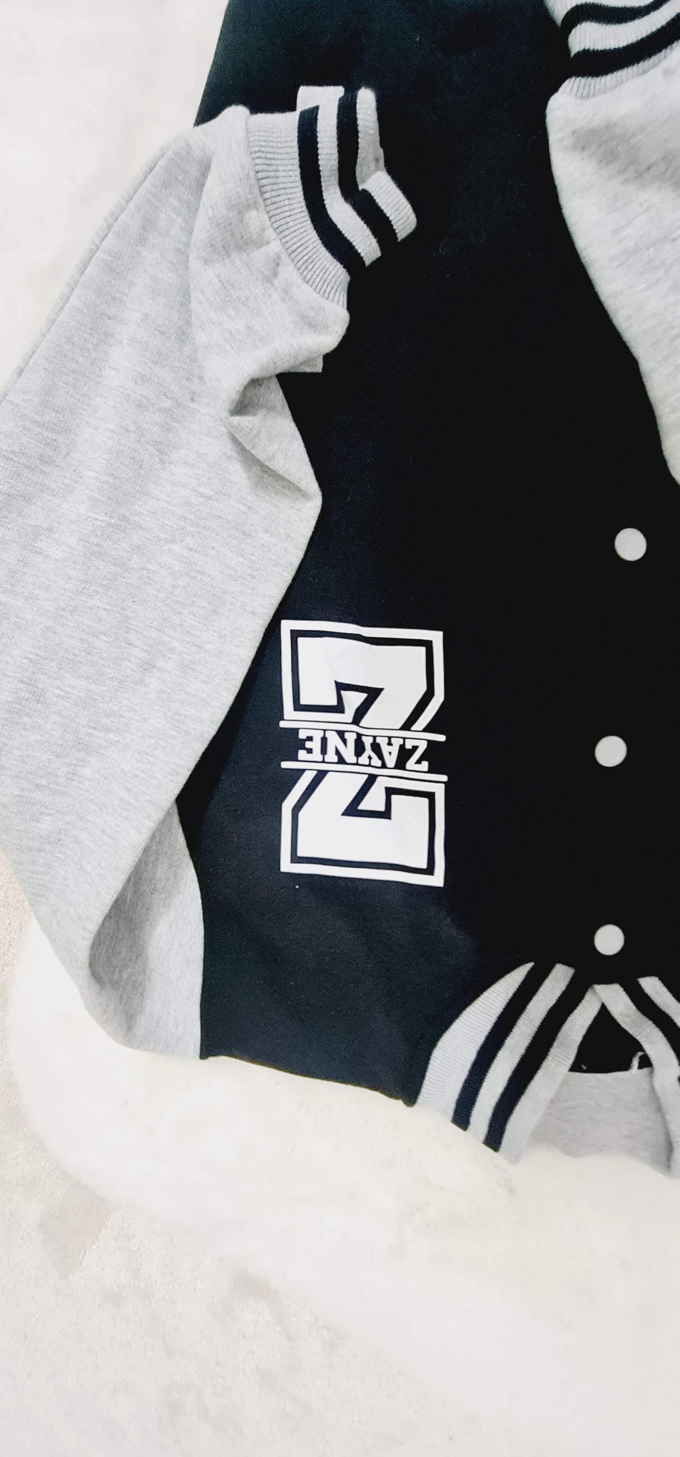 Personalised Kids & Adults Baseball Varsity Jacket