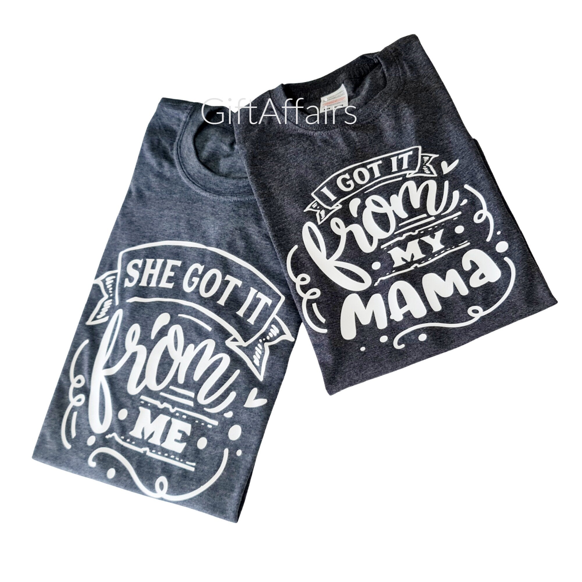 Mama and Mini T-Shirt, Matching Mother Daughter Set -Mother's Day Gift, Mum and Daughter , Twinning,Mom and daughter