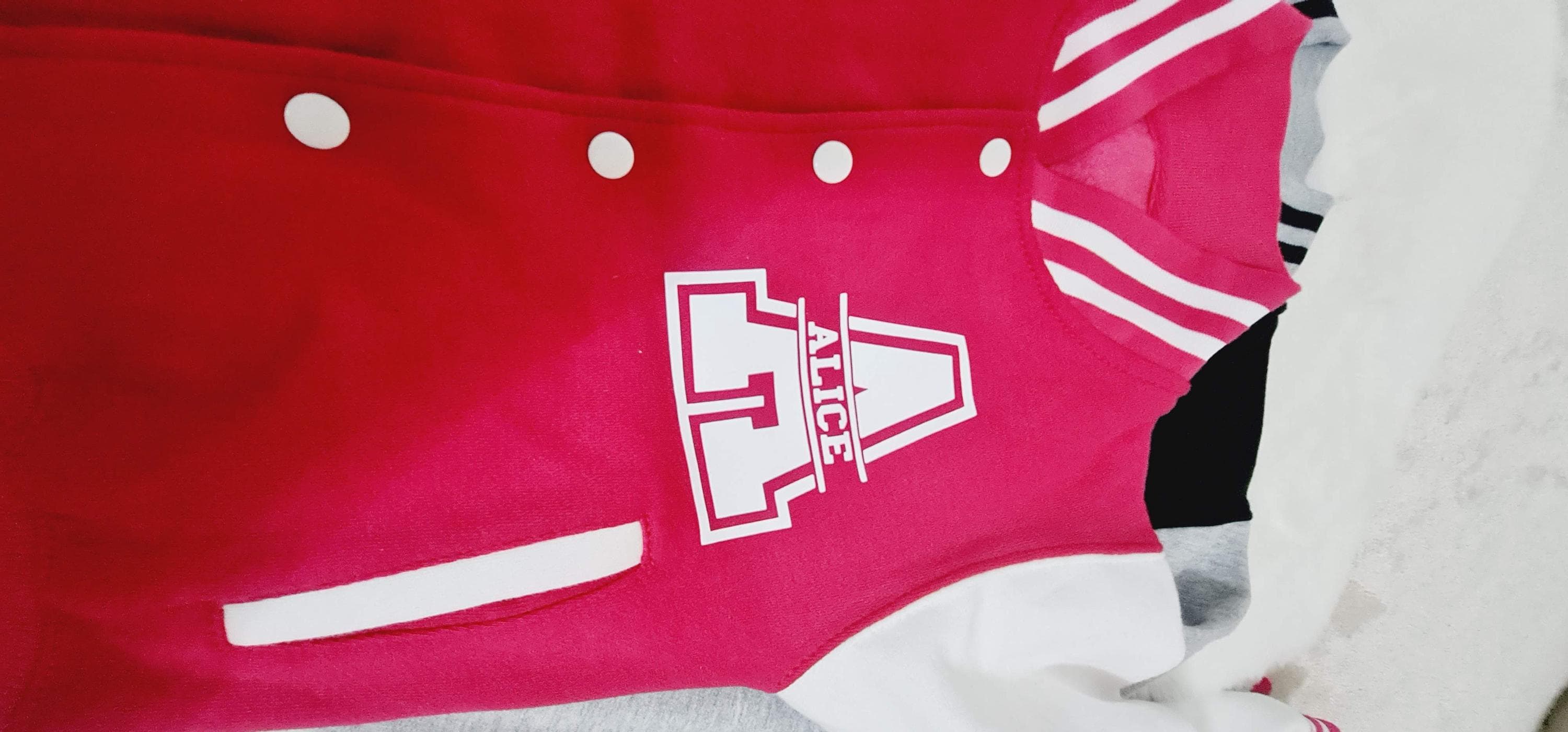 Personalised Kids & Adults Varsity Jacket, Customised Kids Varsity Jacket, Cheerleader Jacket- Baseball Style Jacket -Unisex Kids Jackets